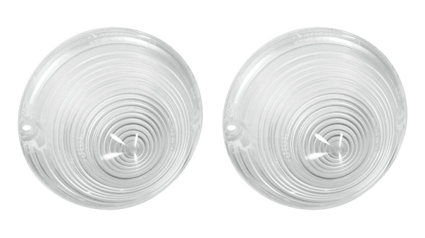 Back-Up Lamp Lenses -A- for 1958 Cadillac - Pair