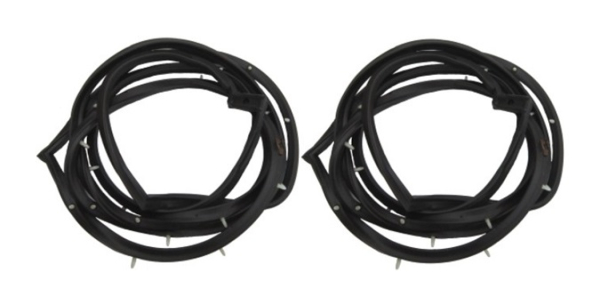 Front Door Weatherstrip for 1958 Oldsmobile Dynamic 88, Super 88 and 98 4-Door Sedan - Pair