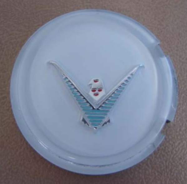 Roofside Emblem for 1958 Ford Thunderbird - White