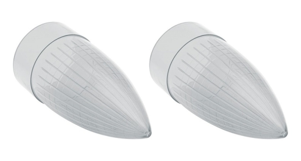 Tail Lamp Lenses for 1959 Cadillac - Clear/Pair