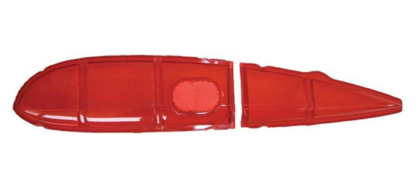 Tail Lamp Lenses for 1959 Chevrolet Impala Station Wagon/El Camino/Sedan Delivery - Left Hand Side