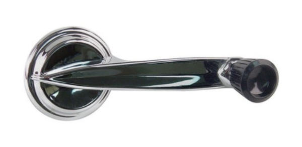 Window Crank Handle for 1960-62 Ford Galaxie - with Black Knob