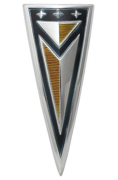 Heck-Emblem für 1961 Pontiac Bonneville - Arrowhead