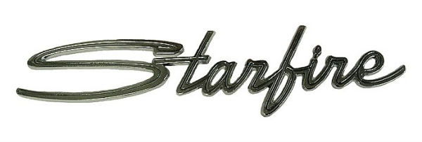Trunk Emblem for 1962 Oldsmobile Starfire - Script Starfire
