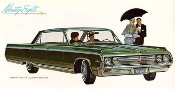 Dachkanten-Dichtungen für 1963-64 Oldsmobile 98 Hardtop/4-türig/6 Fenster - Paar