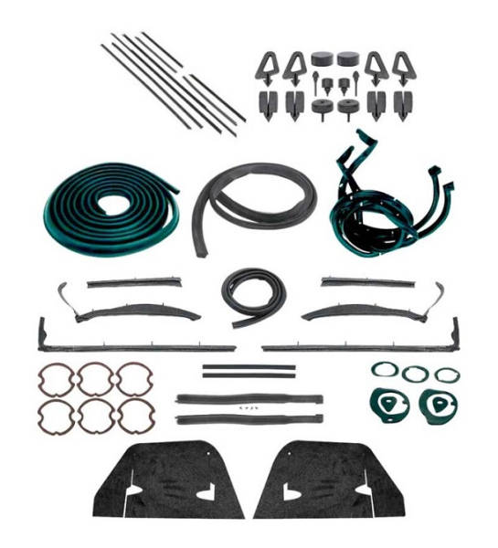 Weatherstrip Set for 1963 Chevrolet Impala Convertible