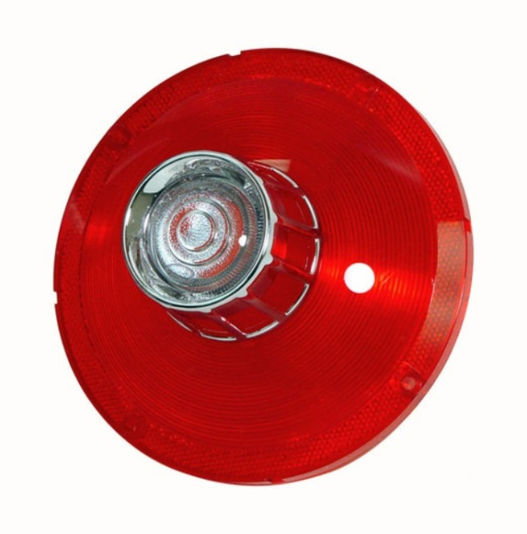 Tail Lamp Lens for 1963 Ford Galaxie Custom - with Back-Up Lamp Lens