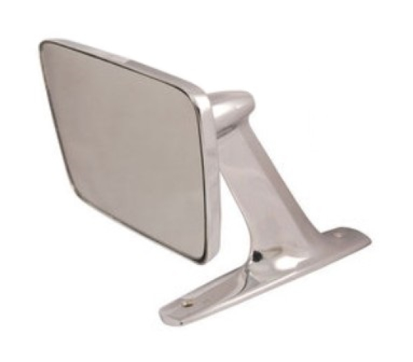 Outer Rear View Mirror for 1964-66 Ford Falcon - Rectangular Head
