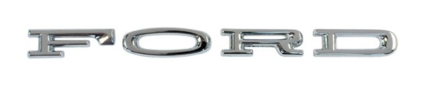 Rear Emblem for 1964 Ford Fairlane - Trunk Letters Set FORD