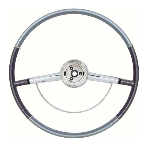Steering Wheel with Horn Ring for 1964 Chevrolet Impala - Two-Tone Blue