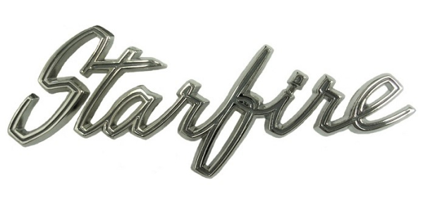Fender/Trunk Emblem Set for 1964 Oldsmobile Starfire - Starfire Scripts