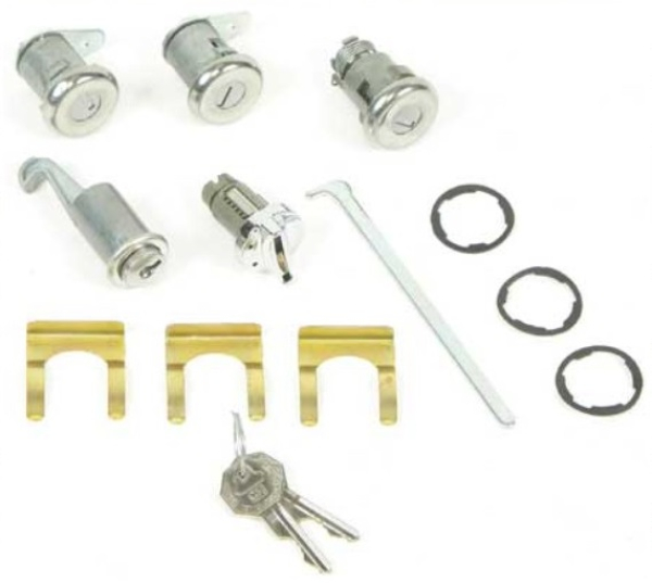 Lock Set -B1- for 1964 Chevrolet Full Size models