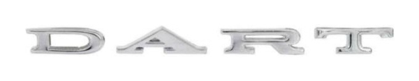 Quarter Panel Letter Sets for 1965-66 Dodge Dart - DART