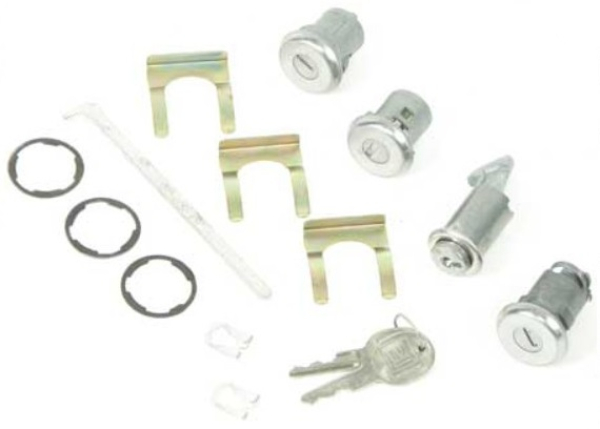 Lock Set -C- for 1965-66 Chevrolet Full Size models