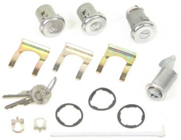 Lock Set -B- for 1965-66 Chevrolet Full Size models