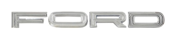 Hood Letter Set -B- for 1965-67 Ford Fairlane - FORD