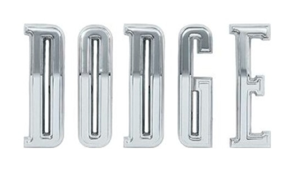 Trunk Letter Set for 1965 Dodge Coronet Sedan - DODGE