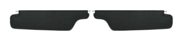 Sun Visors for 1965 Chevrolet Impala - Recessed Star / Black