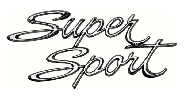 Seitenteil-Embleme für 1966-67 Chevrolet Nova SS - Super Sport