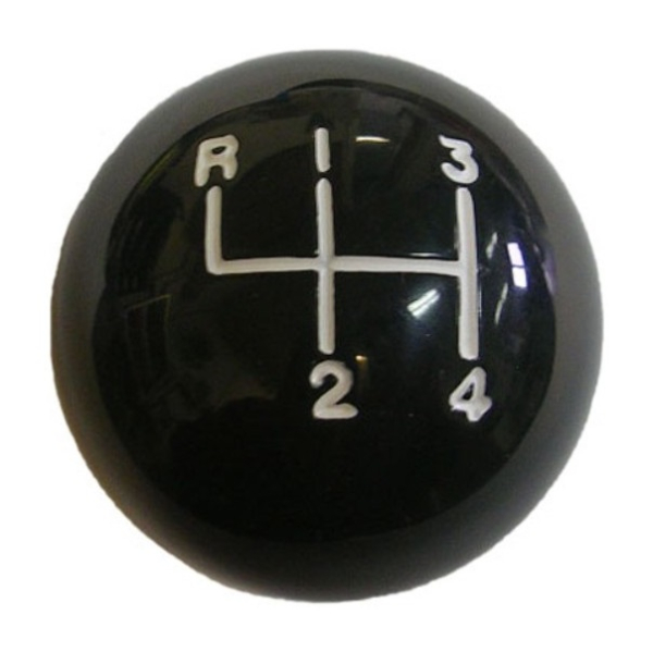 Shift Lever Ball for 1966-72 Oldsmobile F-85, Cutlass and 442 - Black with Pattern