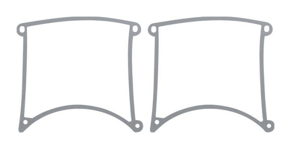 Park/Turn Light Lens Gaskets for 1966 Dodge Coronet - Pair