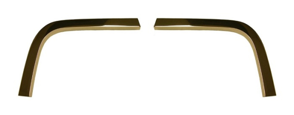 Front Fender Extension Moldings for 1966 Oldsmobile F-85, Cutlass and 442 - Pair