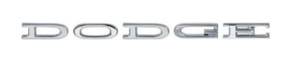 Hauben-Buchstaben-Set für 1966 Dodge Dart - DODGE
