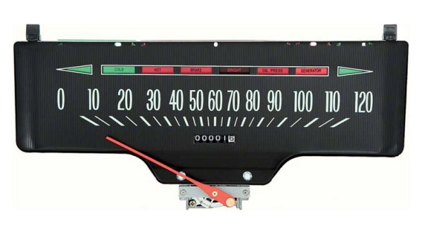 Speedometer for 1966 Chevrolet Impala/Full Size - Display in Miles