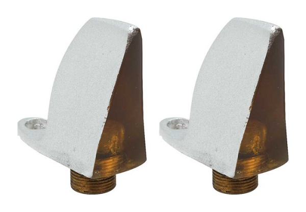 Fender Mounted Turn Signal Indicator Lenses for 1966 Plymouth Satellite - Pair