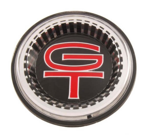 Front Emblem for 1966 Ford Fairlane GT - GT Grill Ornament Insert