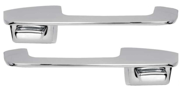 Outer Door Handle Set for 1967-70 Dodge A- and B-Body models - front