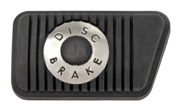 Brake Pedal Pad for 1967-73 Mercury Cougar with Manual Transmission and Disc Brakes