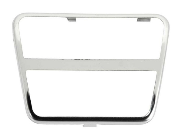 Brake/Clutch Pedal Pad Trim Plate for 1967-81 Chevrolet Camaro with Manual Transmission