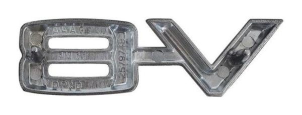 Fender Emblems for 1967 Dodge Charger - V8