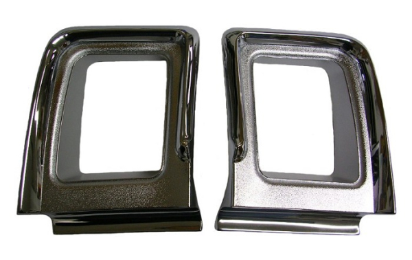 Tail Lamp Bezels for 1967 Oldsmobile Cutlass Supreme - Pair