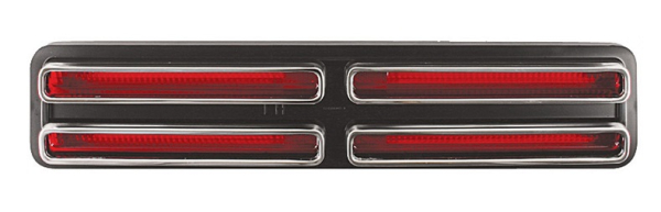 Rückleuchten-Glas für 1967 Pontiac GTO - linke Seite