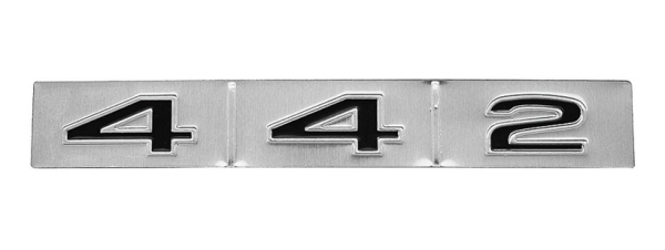 Handschuhfach-Emblem für 1968-69 Oldsmobile Cutlass 442 - 442