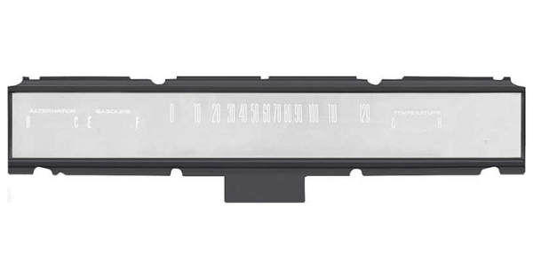 Standard Speedometer Outer Lens for 1968-69 Dodge Coronet - 120 MPH Display