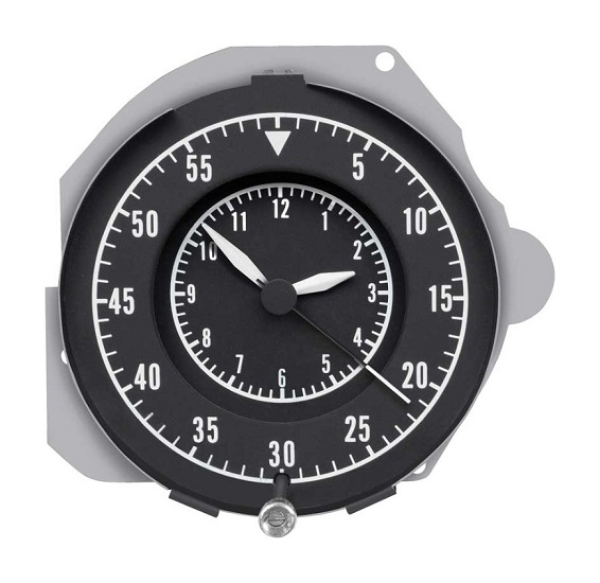 In-Dash Clock for 1968-70 Dodge B-Body with Rallye Gauge Package