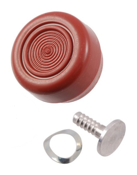 Window Crank Handle Knob for 1968-72 Ford F-Series Pickup / Truck - Red