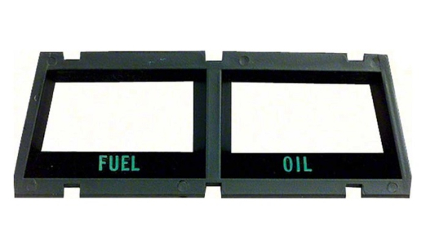 Console Gauge Bezel -B- for 1968-74 Chevrolet Nova - FUEL/OIL
