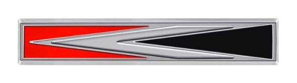 Klappscheinwerfer-Emblem -A- für 1968 Dodge Charger - Arrow