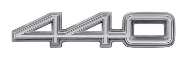 Quarter Panel Emblems for 1968 Dodge Coronet - 440