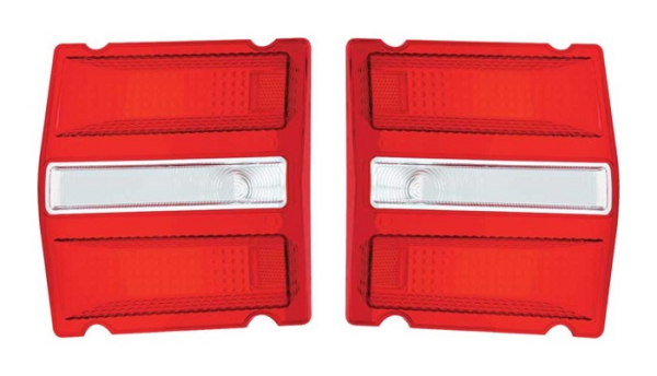 Tail Lamp Lenses for 1968 Dodge Dart - Pair