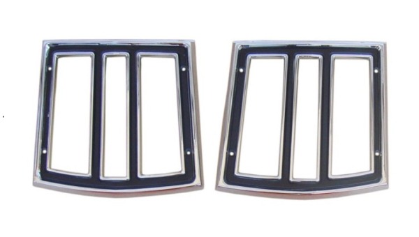 Tail Lamp Bezels for 1968 Dodge Dart - Pair