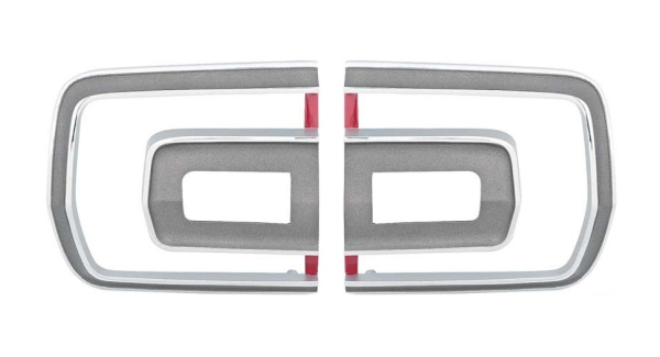 Tail Lamp Bezels for 1968 Plymouth GTX - Pair