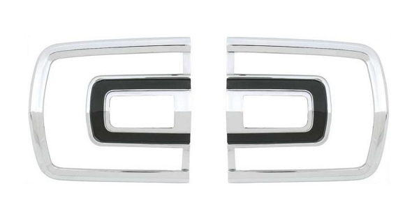 Tail Lamp Bezels for 1968 Plymouth Road Runner - Pair