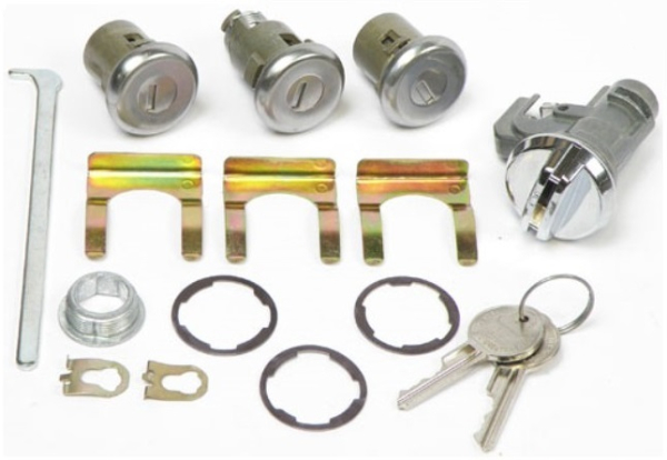 Lock Set -C- for 1968 Chevrolet Nova models