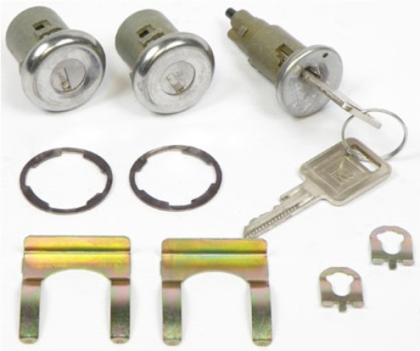 Lock Set -B- for 1968 Chevrolet Nova models