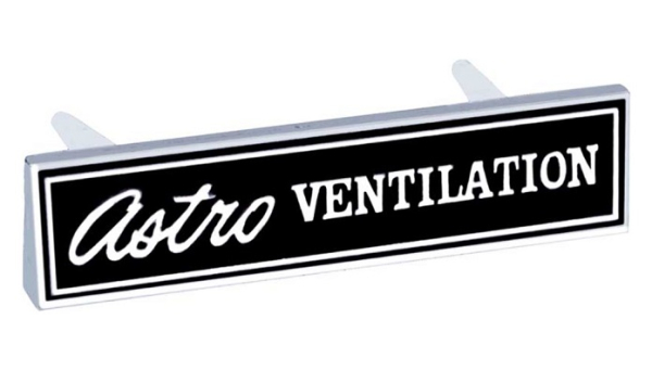 Dashboard Emblem for 1969-70 Chevrolet Camaro - Astro Ventilation